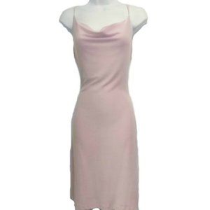 PRETTY GOOD USA Icy Pink Shift Dress